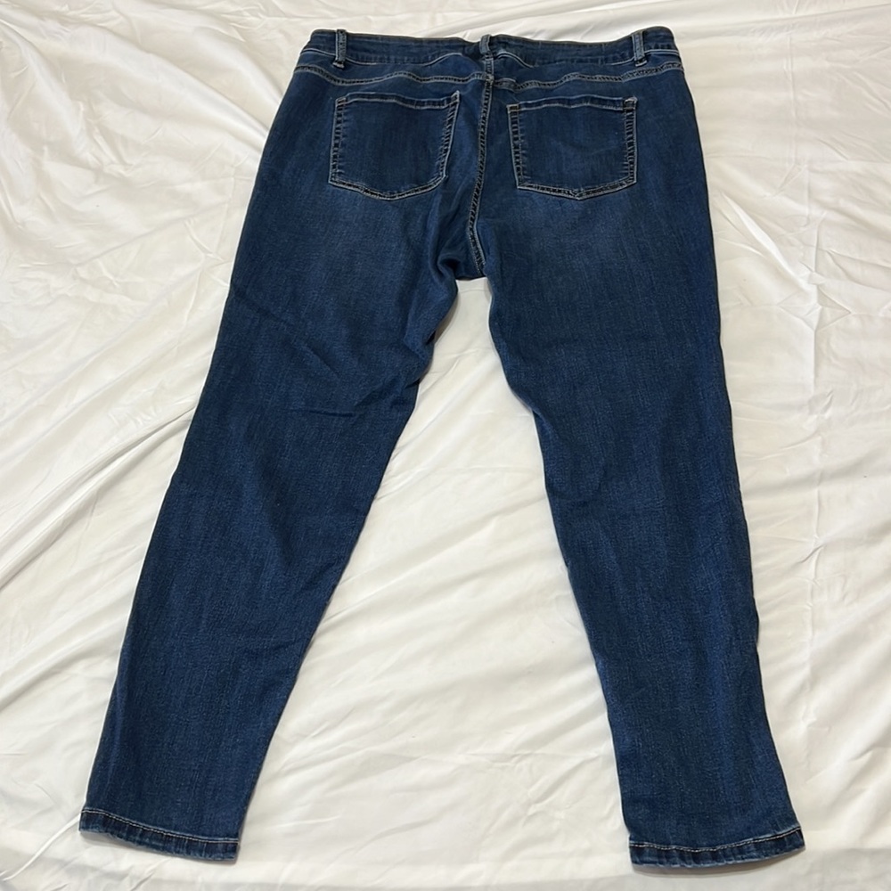 Lane Bryant mid-rise skinny jeans. - Picture 2 of 5